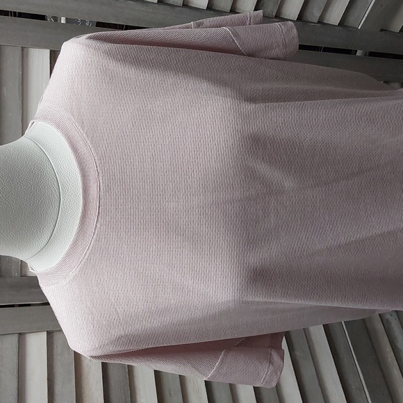 Women's Short Sleeve Back Slit Textured Top | All in Motion | X Large - Picture 2 of 11